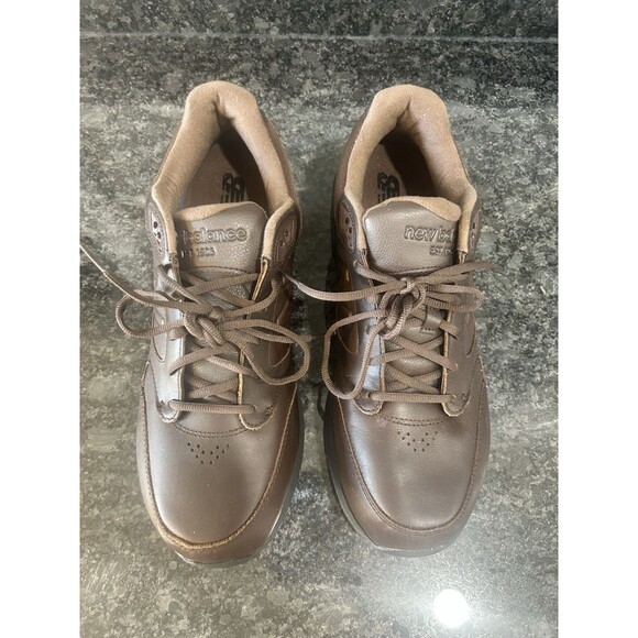 New Balance Men 928v3 Walking Shoes Sneakers Brown Size 13 EE (MW928BR3) Laces - Picture 3 of 7